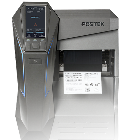 Postek Q8/300 Commercial Label Printer with HEAT™, 300dpi, 3ips